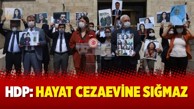 HDP: Hayat cezaevine sığmaz