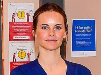 İsveç Prensesi Sofia Koronavirüs günlerinde gönüllü oldu