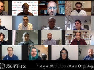 Uluslararası Gazeteciler Derneği üyeleri çağrı yaptı: Serbest Bırakın!