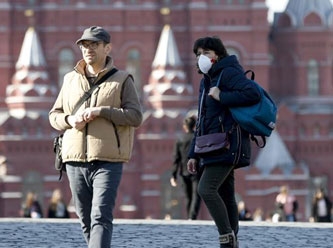 Rusya, Covid-19 vak'a sayısıyla salgının en çok yayıldığı ikinci ülke