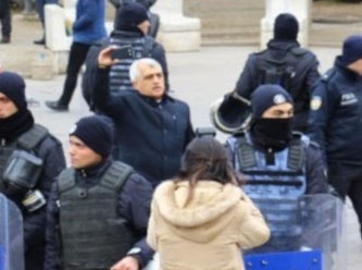 Polis HDP'li Gergerlioğlu'nu darp etti
