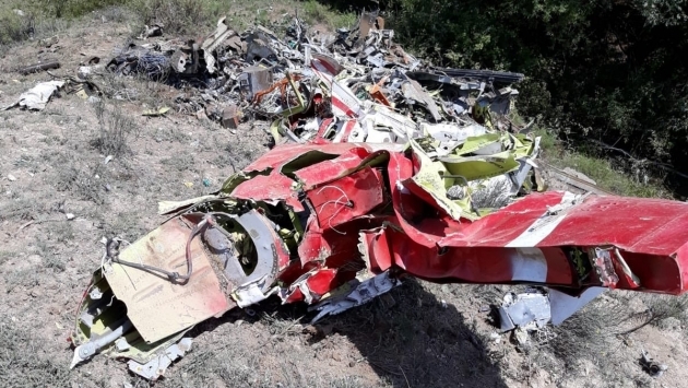 Ankara’da eğitim uçağı 'Hürkuş' düştü