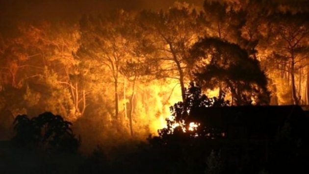 Gelibolu Yarımadası’nda ormanlar 16 saattir yanıyor
