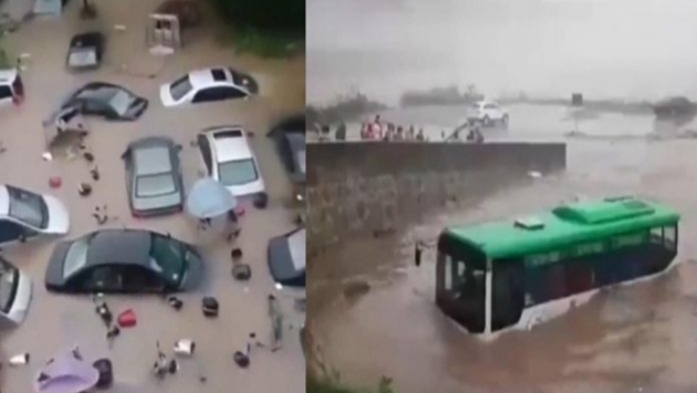 Çin’i sel vurdu! Ölü sayısı 140’ı geçti