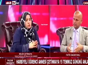 Melek Çetinkaya Akit TV’deki programdan dolayı gözaltına alındı