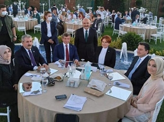 4 parti lideri aynı masada buluştu