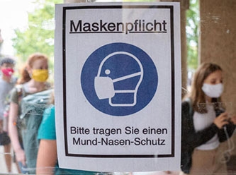 Almanya Koronaya karşı maske kullanımını daha da yaygınlaştıracak
