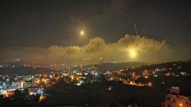 İsrail sınıra fosfor bombası attı!