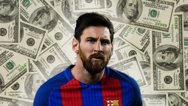 En çok kazanan futbolcu Messi