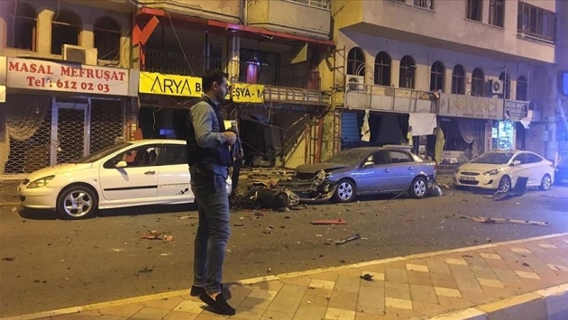 Hatay'da patlama: 1 polis yaralandı