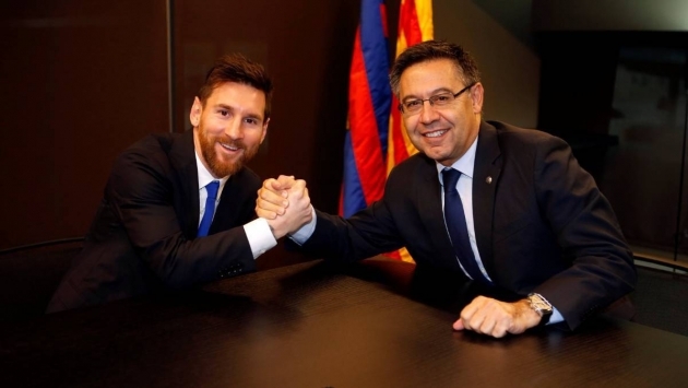 Barcelona başkanı istifa kararı aldı
