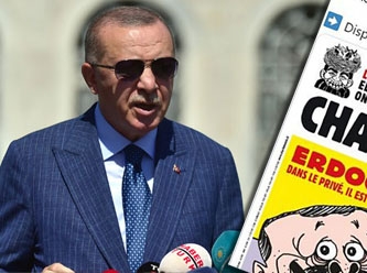 Charlie Hebdo Erdoğan kapağı çizdi
