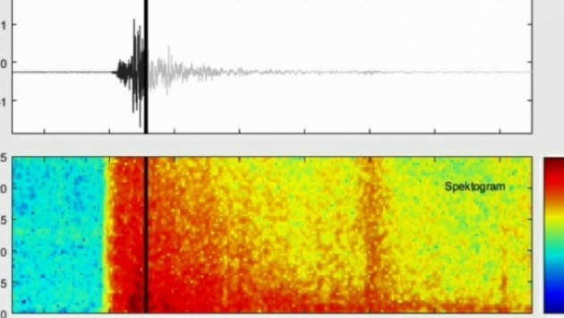 İzmir'deki depremin sesi kaydedildi