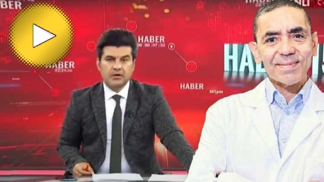 Akit TV spikeri, Prof. Dr. Uğur Şahin’in Türkçesini beğenmedi!