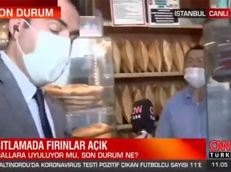 CNN Türk muhabiri, esnafın cevabını beğenmeyince...