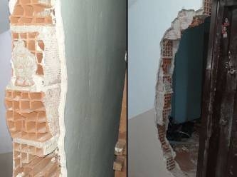 Boğaziçi'li öğrencinin evine duvarı yıkarak girdiler