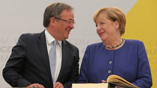 Merkel’in partisinde seçimi Armin Laschet kazandı