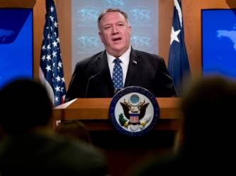 ABD Dışişleri Bakanı Pompeo'dan Uygur çıkışı