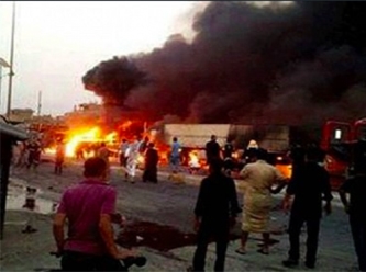 Bağdat’ın merkezinde intihar saldırısı : 28 ölü