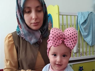 9 aylık Saime bebek annesiyle birlikte gözaltına alındı
