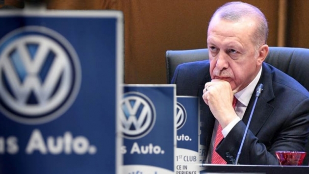 Erdoğan'dan Volkswagen'e makam aracı misillemesi!