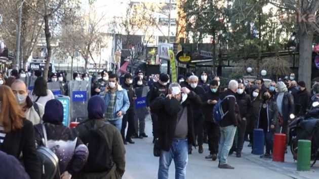 Ankara’da Boğaziçi’ne destek eylemine polis müdahalesi: 22 gözaltı