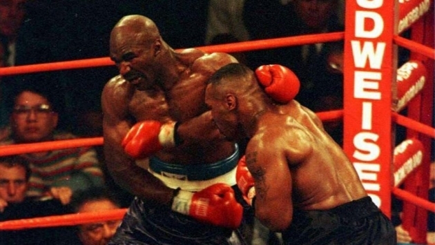 Efsaneler 24 yıl sonra bir kez daha karşı karşıya… Mike Tyson-Evander Holyfield