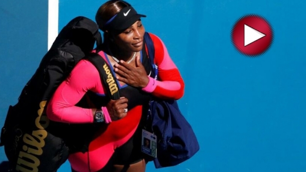 Avustralya Açık’ta hayalleri suya düşen Serena Williams’ın gözyaşları