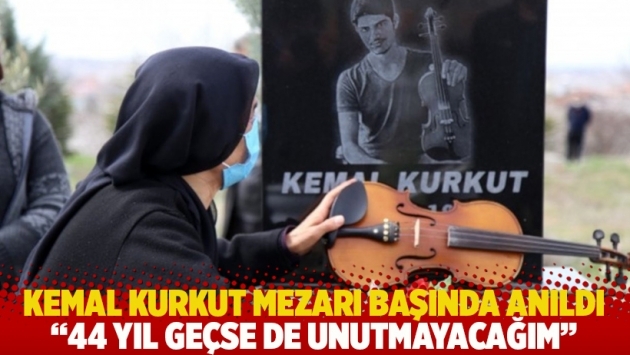 Kemal Kurkut mezarı başında anıldı: 44 yıl geçse de unutmayacağım
