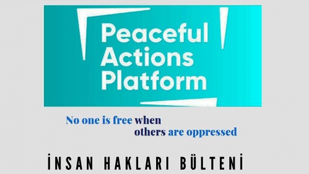 Peaceful Actions Platformu'nun yayımladığı 'İnsan Hakları Bülteni'nin ilk sayısı çıktı