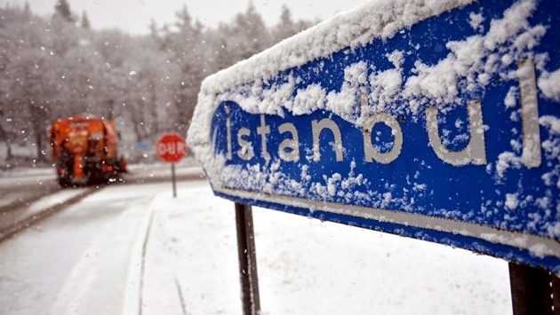 İstanbul’da kar yağışı etkisini sürdürüyor