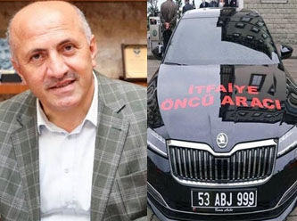 MHP'li Belediye Başkanı , itfaiye aracı diye makam aracı aldı