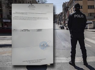 Bu da oldu: Tam kapanmada AKP'lilere izin belgesi düzenlendi