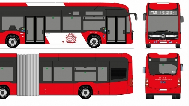 Ankara'da yeni otobüslerin rengi ve tasarımı anketle belirlenecek