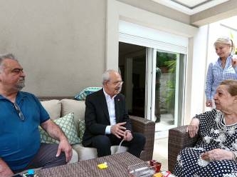 CHP lideri Kemal Kılıçdaroğlu'ndan Özallara ziyaret
