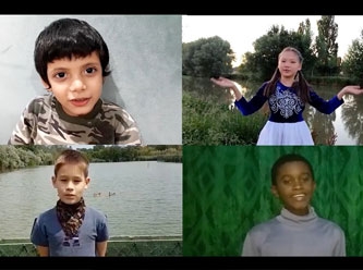 Dünya çocuklarından 'Babalar Günü' şarkısı