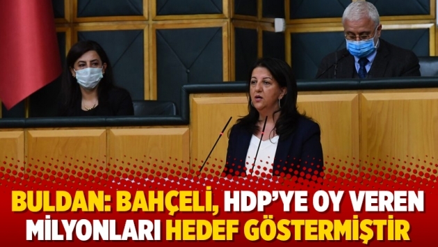 Buldan: Bahçeli, HDP’ye oy veren milyonları hedef göstermiştir  