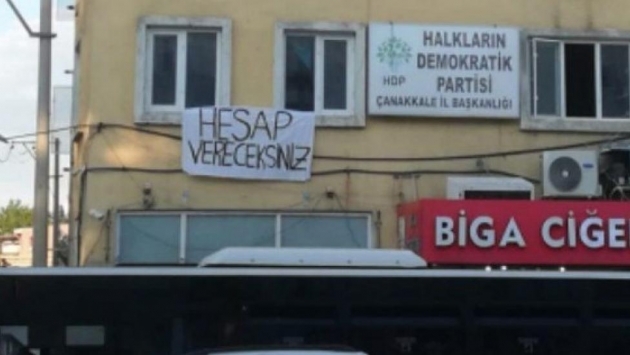 HDP binasında öldürülen Deniz Poyraz pankartı ‘kin ve nefret suçu' sayıldı 
