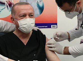 Aşı ücreti tartışmasında Erdoğan iki ileri bir geri