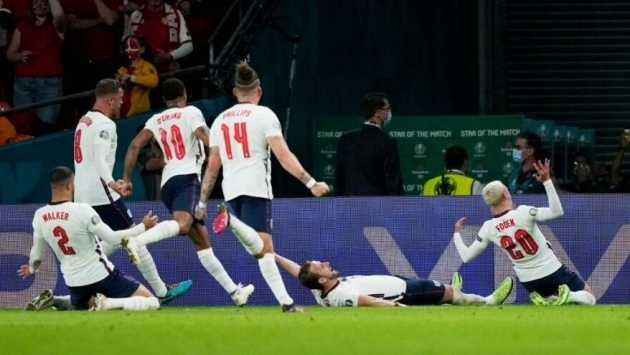 İngiltere, Danimarka’yı uzatmada devirip EURO 2020’de finale yükseldi