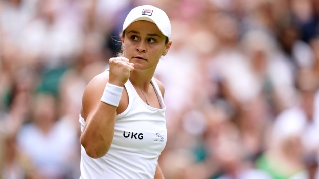 Wimbledon'ın kadınlardaki ilk finalisti Barty
