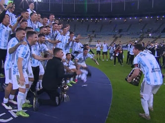 Copa America'da, Brezilya'yı yenen Arjantin şampiyon oldu