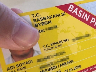 Basın kartlarıyla ilgili Türkiye'ye 'partizanlık' suçlaması