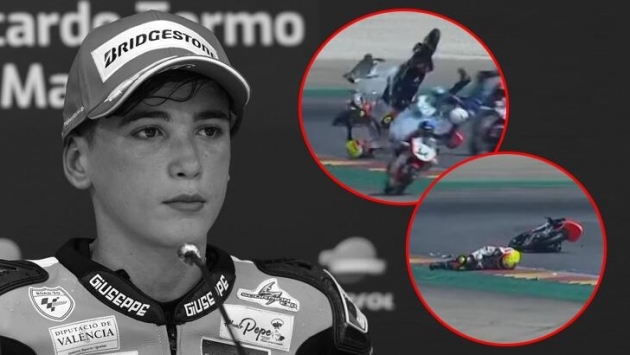 14 yaşındaki İspanyol motosikletçi, geçirdiği kaza sonucu vefat etti