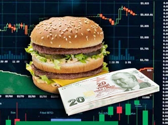 Big Mac endeksi: Türk lirası %58.7 değersiz çıktı