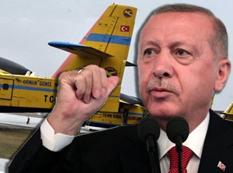 Erdoğan: THK'nın elinde rahatlıkla kullanılabilecek uçak falan yok