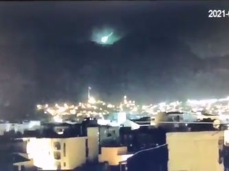 İzmirlileri heyecanlandıran meteor görüntüsüne bilimsel açıklama geldi