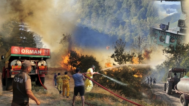 OGM açıkladı: 208 orman yangınının 196'sı kontrol altında