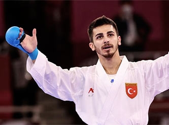 Eray Şamdan karatede gümüş madalya kazandı