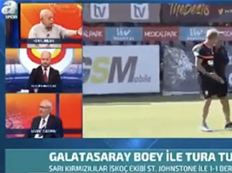 A Spor yorumcusu Hakan Şükür’ün ismini söyleyemedi: ‘Türkiye’de futbolun şeklini değiştiren adam’